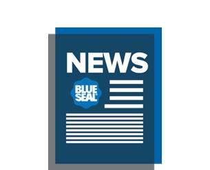 Blue seal news icon