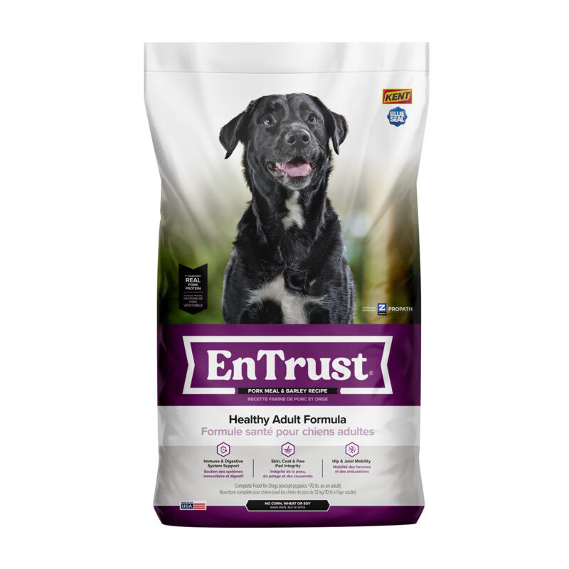 EnTrust Healthy Adult Formula - Pork & Barley Recipe