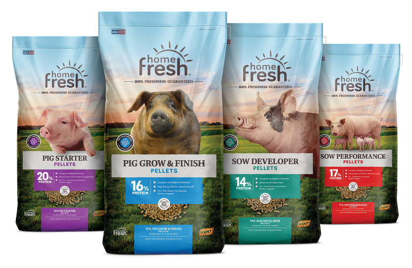 Home Fresh swine feed lineup