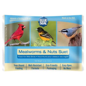 Mealworms & Nuts Suet Cake