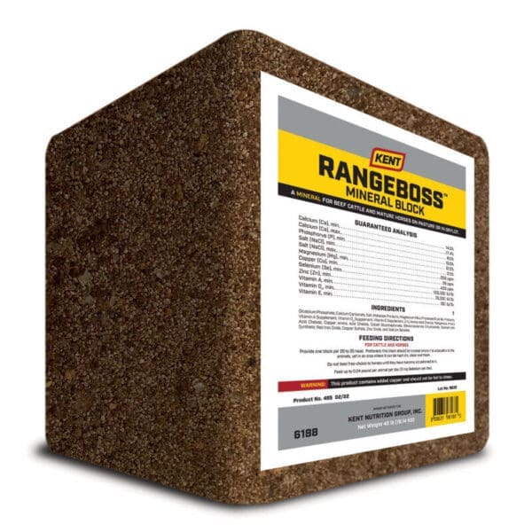 RangeBoss Mineral Block Kent Feeds Blue Seal