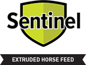 Sentinel Extruded Horse Feed button